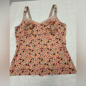 Ruby Ribbon floral cami #1800 size 44